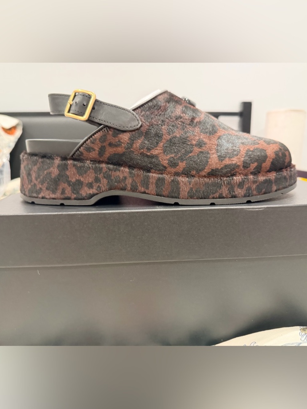 Coach Sculpted C Platform Clog